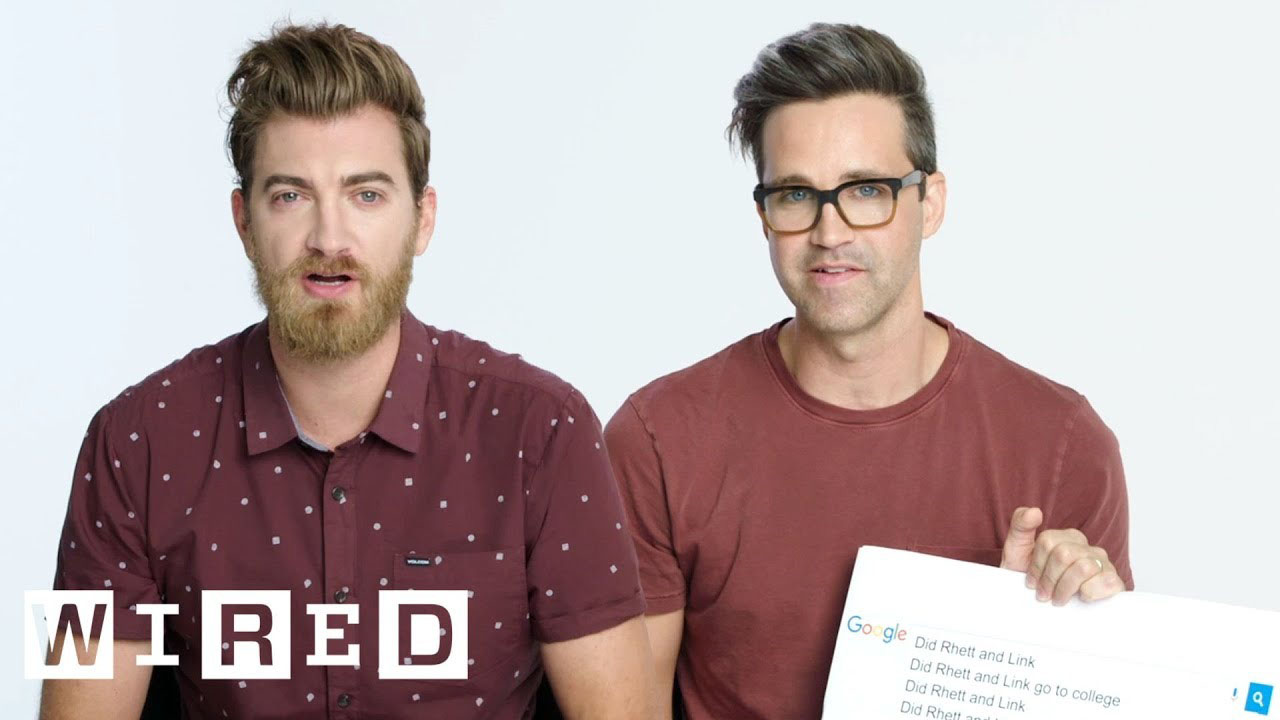 net worth of $32 million combined.<br /><br />Rhett & Link are an American comedy duo consisting of Rhett James McLaughlin (born October 11, 1977)...